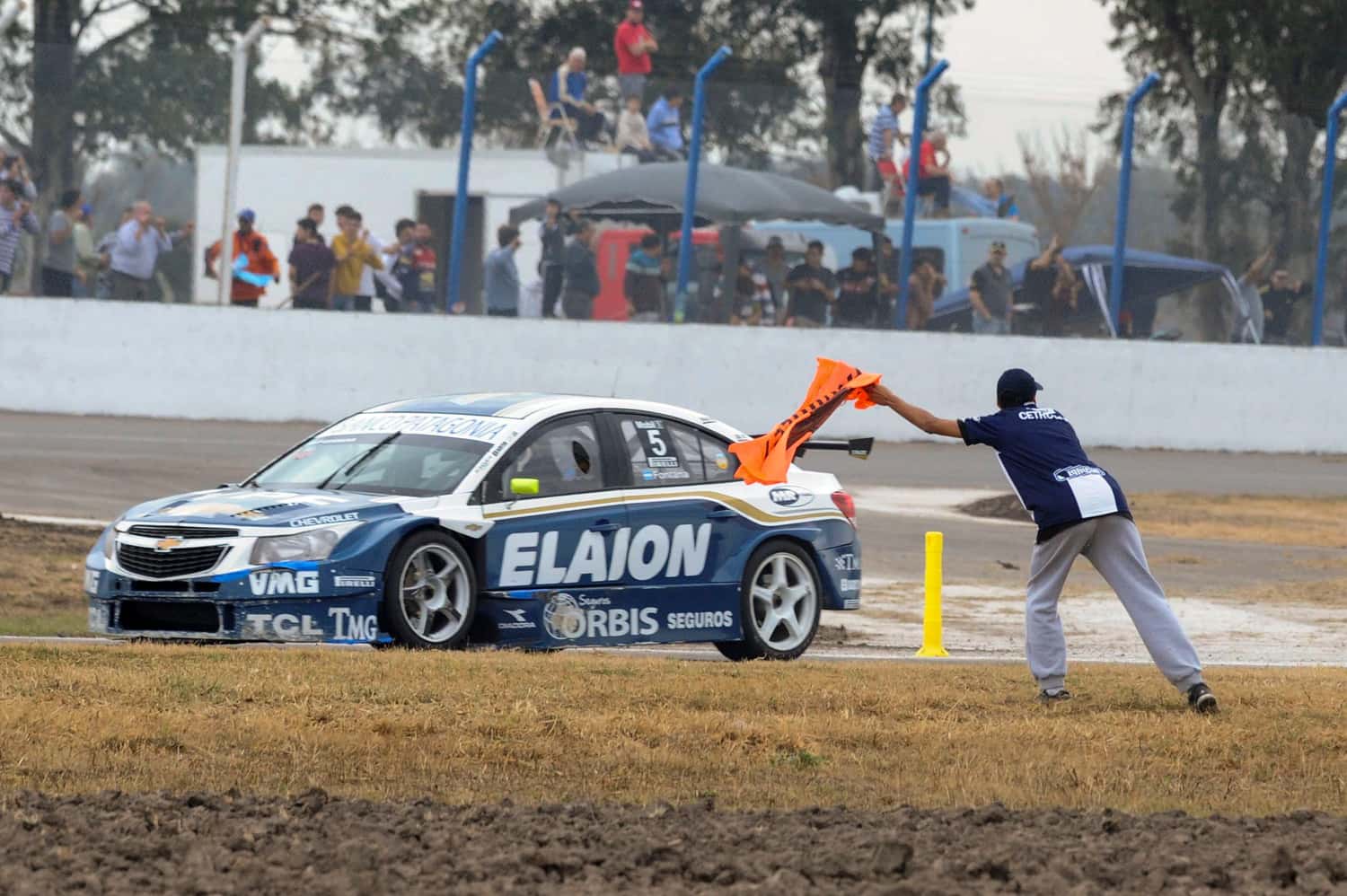 Werner ganó en Rafaela, pero  el festejo quedó en suspenso