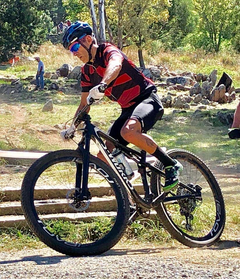 Sebastián Cucci, el mejor  tandilense en el Open XCO