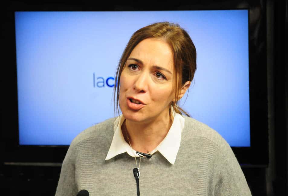 "Me gustaría ser presidenta", dijo María Eugenia Vidal
