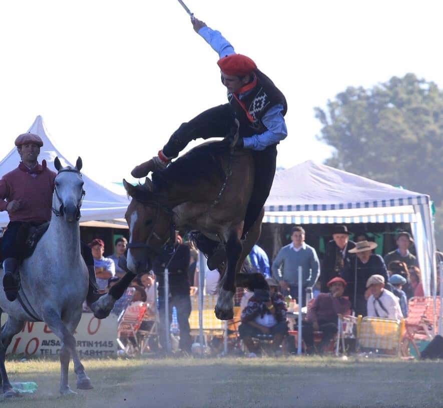 Un jinete se encuentra en grave estado luego de recibir una patada del caballo que montaba