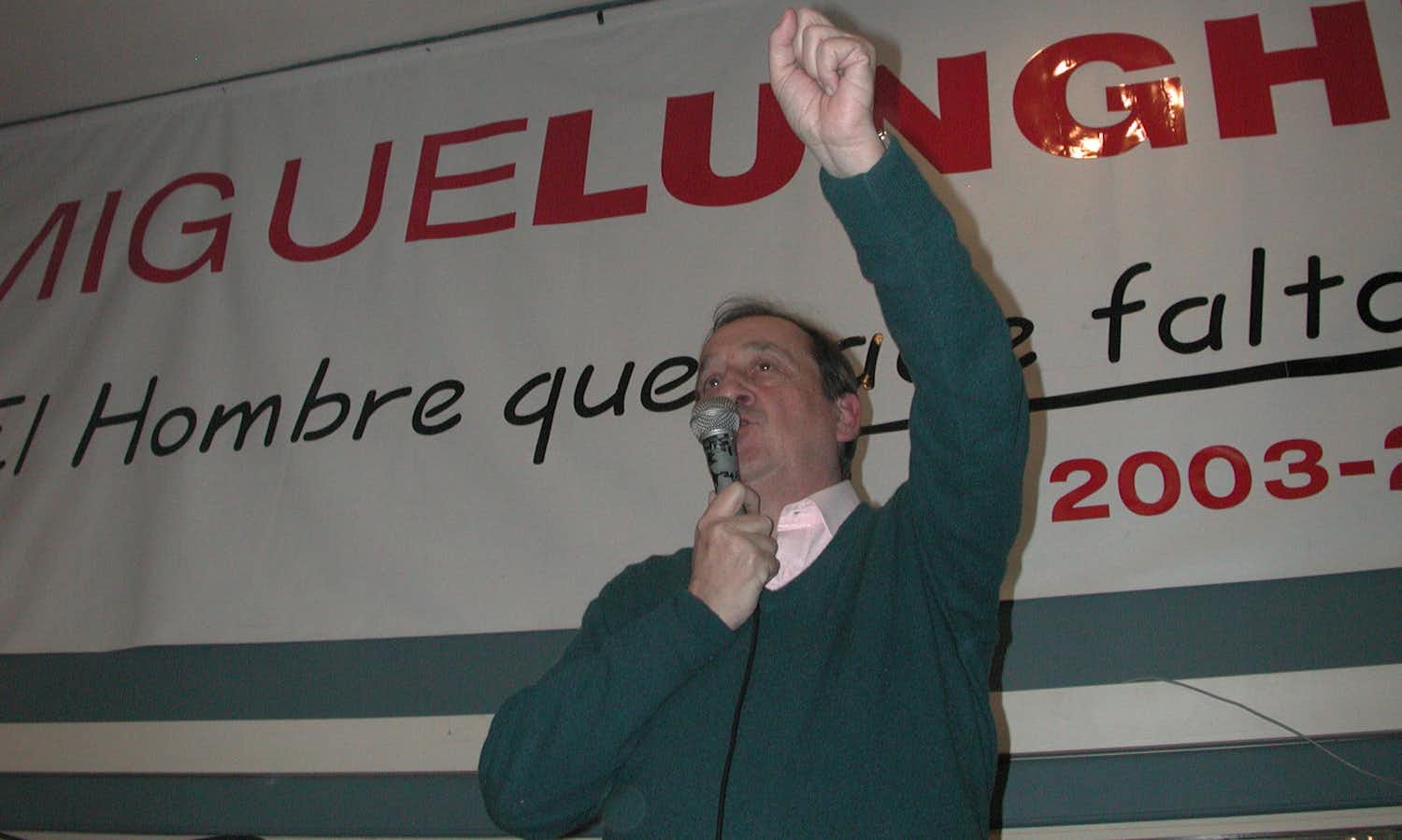 Se cumplen 19 años del primer triunfo electoral de Miguel Lunghi