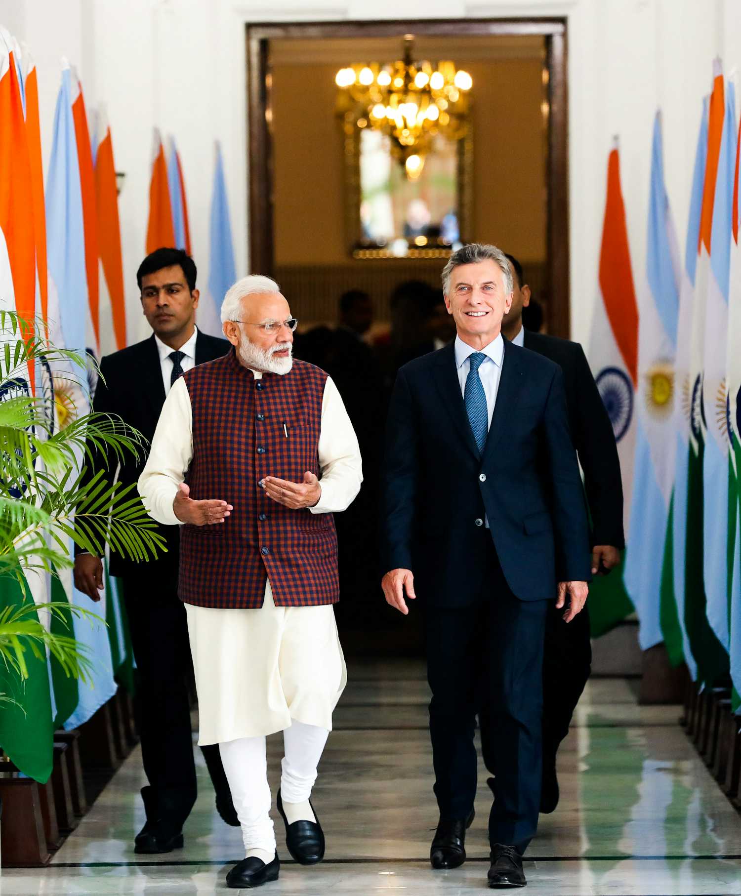En India, Macri destacó que Argentina es “un proveedor confiable y competitivo”
