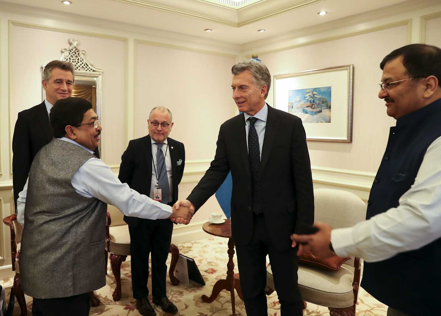 “Vemos un socio para el futuro”, dijo Macri al cerrar su visita a la India